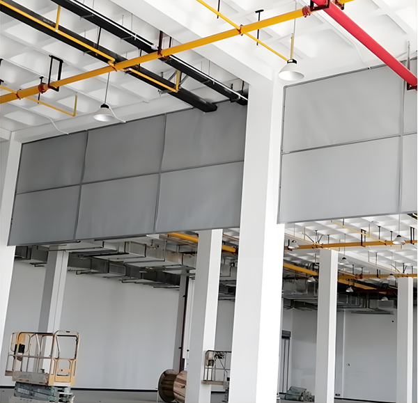 防火布文县挡烟垂壁