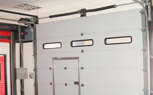 文县工业提升门的安装方法