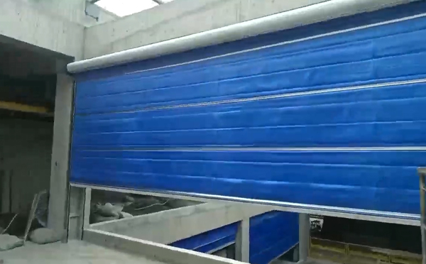 大型物流园区完成文县防火门整体安装工程