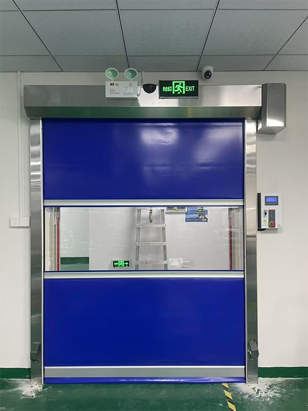 文县快速文县卷帘门在冷链物流仓储区的应用实践